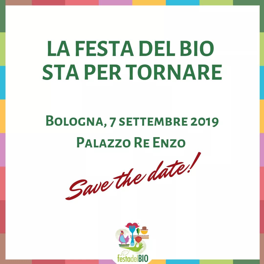 Festa_del_Bio's tweet photo. Resta con noi e scopri tutte le novità della prossima Festa del BIO!#cibobiologico #agricolturabiologica #benessereanimale #savetheplanet https://t.co/2oNvwzGLTK