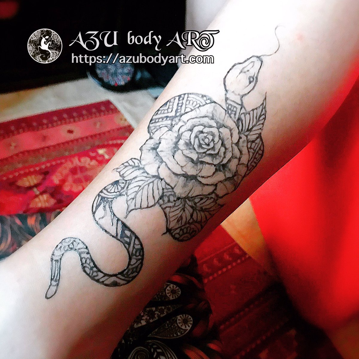 AZU body art ☆ ジャグアタトゥー大阪 على X: 