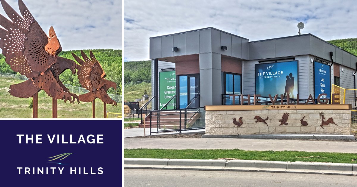 Each residential block in The Village at Trinity Hills was named with the help of Elder Pablo from the Blackfoot community. The first phase is called Eagle View and will open this Fall.

liveintrinityhills.ca/live/
#yycre #newhomescalgary