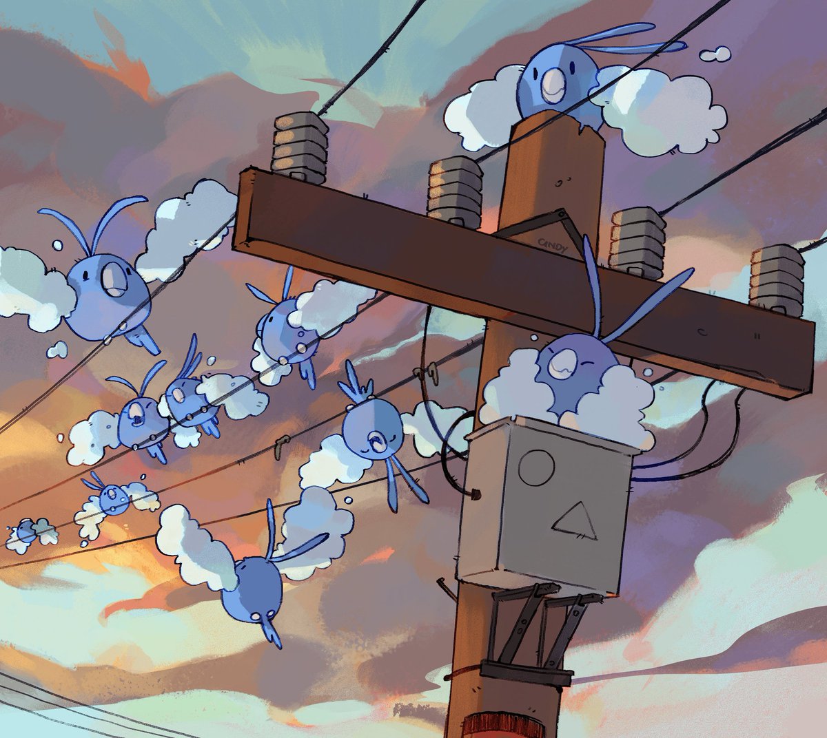 pigeoncindy_'s tweet photo. Pokebird friends https://t.co/iZbzwEbJFk