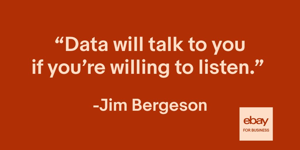 eBay for Business (@ebayforbusiness) on Twitter photo Sellers, it’s time to review your business’s data and set yourself up for success in the second half of the year. 📊 📈 Sellers, it’s time to review your business’s data and set yourself up for success in the second half of the year. 📊 📈