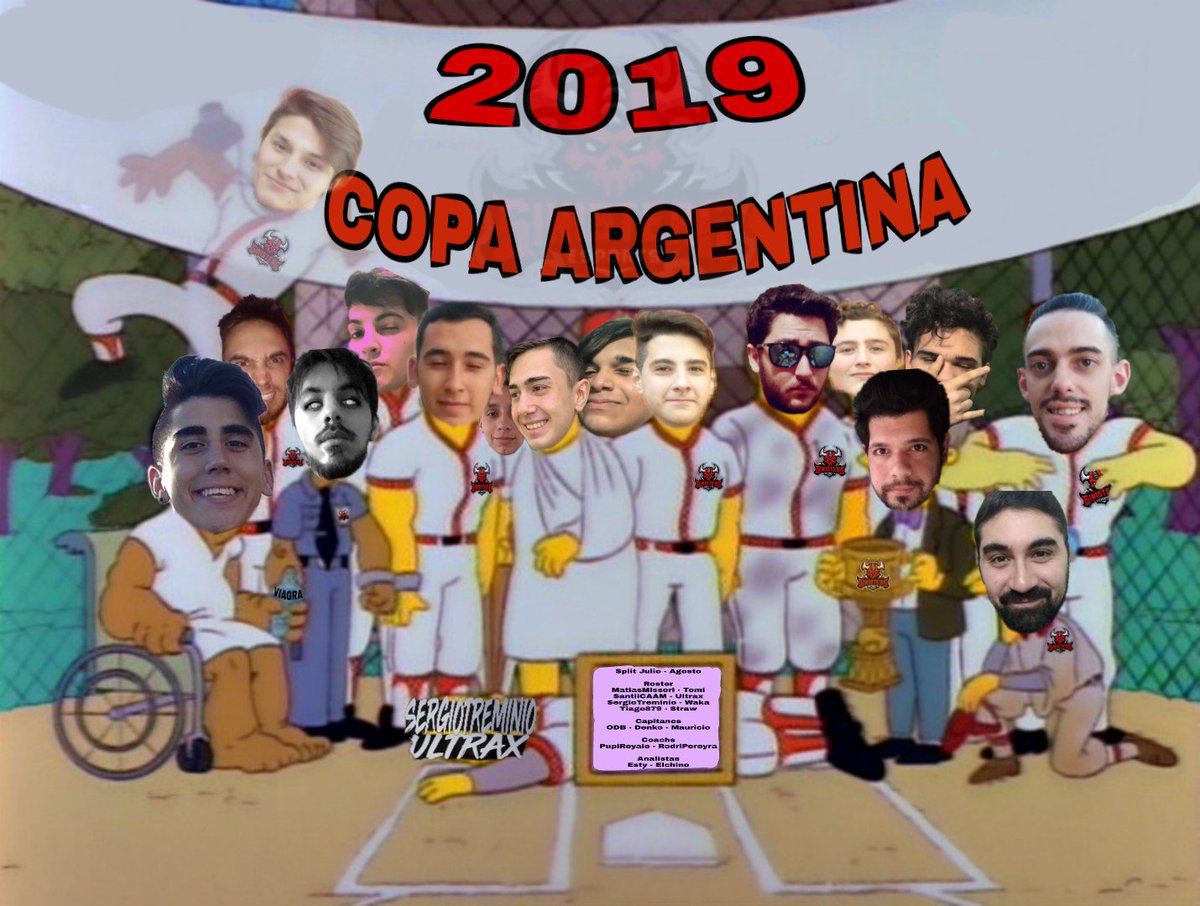 No se fueron en las malas y ahora festejamos en las buenas.

Sinisters es una familia, es un equipo distinto.

No me alcanzaron las cabezas para poner algunas personas (? Admiro el laburo de cada uno del staff y cada uno de los jugadores. Simplemente gracias 😈