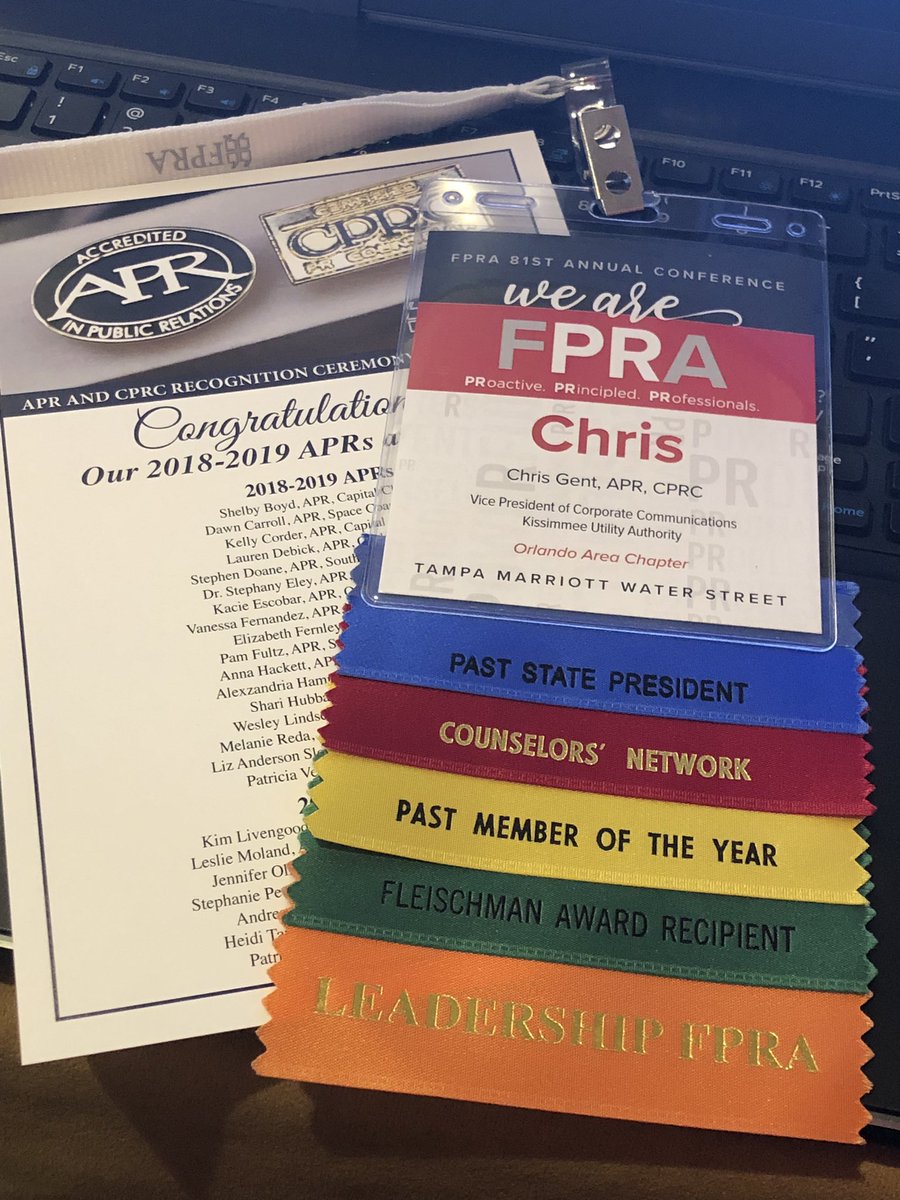 chrisgent's tweet photo. Excited to be part of @FPRA’s 81st Annual Conference in Tampa. #fpra81ac #fprafun #fpra https://t.co/MSk61MuDrQ