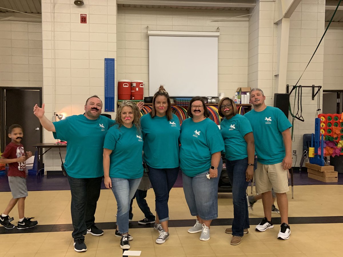 Fairview’s PBIS team mustache you to SOAR every day!!! #happy #FVES #NCSSbethebest