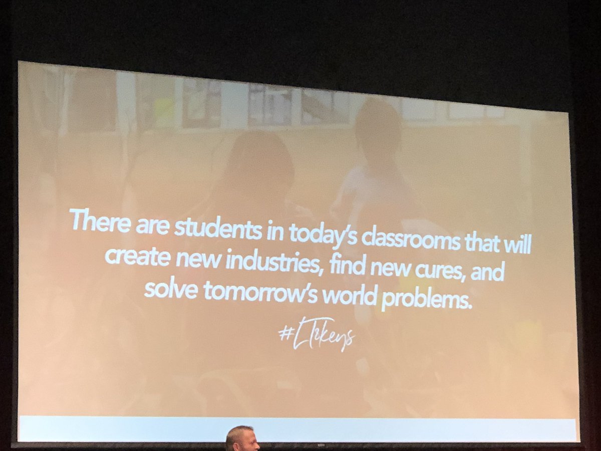FHSFarmer's tweet photo. This is why I teach.  We need to make education relevant to our students.  @thomascmurray #mnpls2019 https://t.co/AEz4BkrwTU