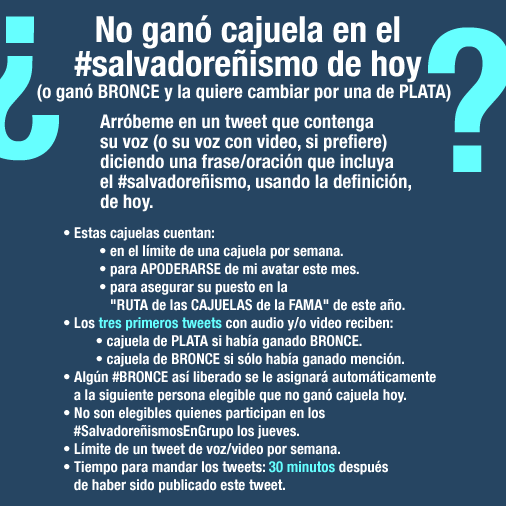 calichesYmas's tweet photo. ⚠️ El #salvadoreñismo de hoy es:
#CUTUCA
• fruto de la güira (morro).
¿No ganó cajuela hoy?
Tiene 30 minutos para ...
⬇️ https://t.co/KwPQkLtCY6