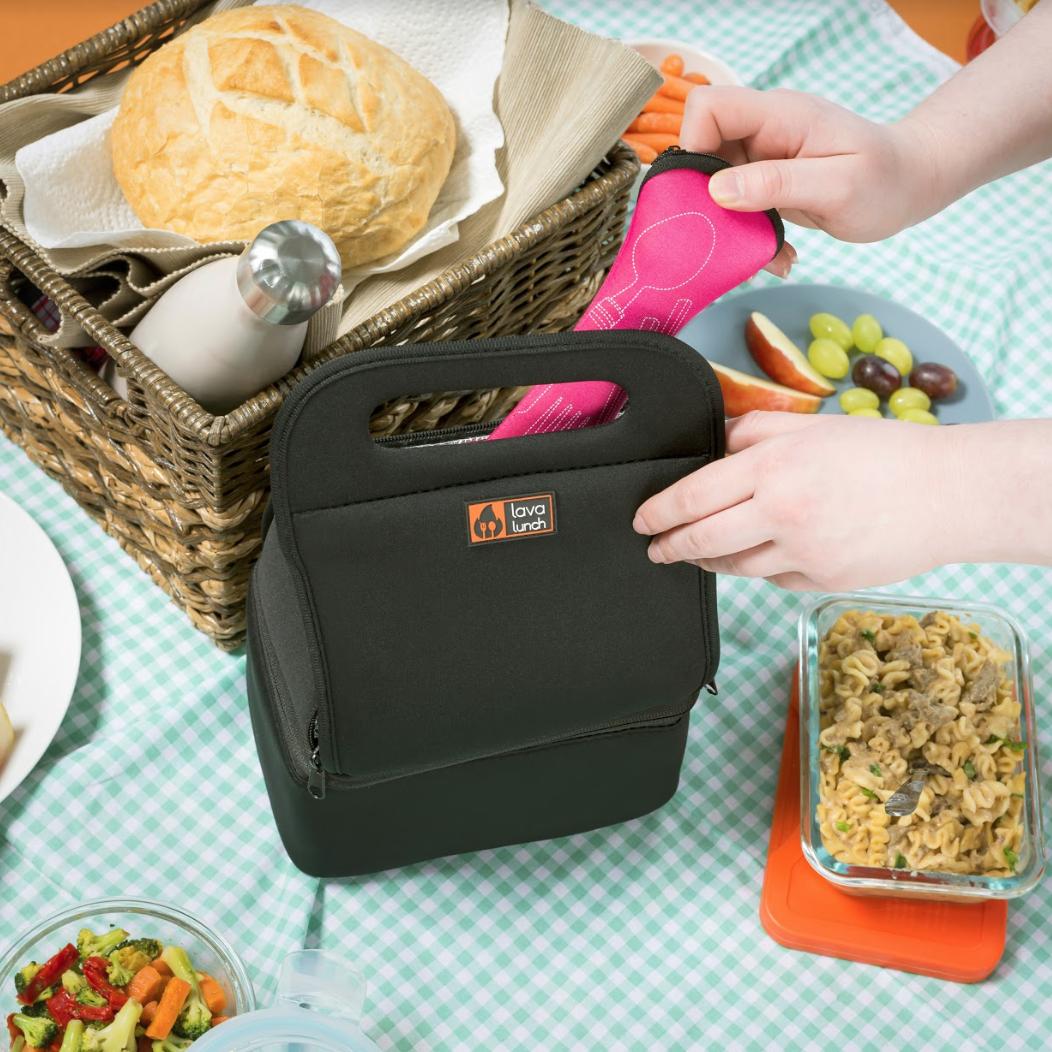 LavaLunch's tweet photo. The top storage compartment of your Lava Lunch box can be used to separate your hot and cold food. Now you can have the best of both worlds!
.
.
.
.
.
#loveyourlunch #lavalunch #lunchboxinspiration https://t.co/Iv30Mbt3cp
