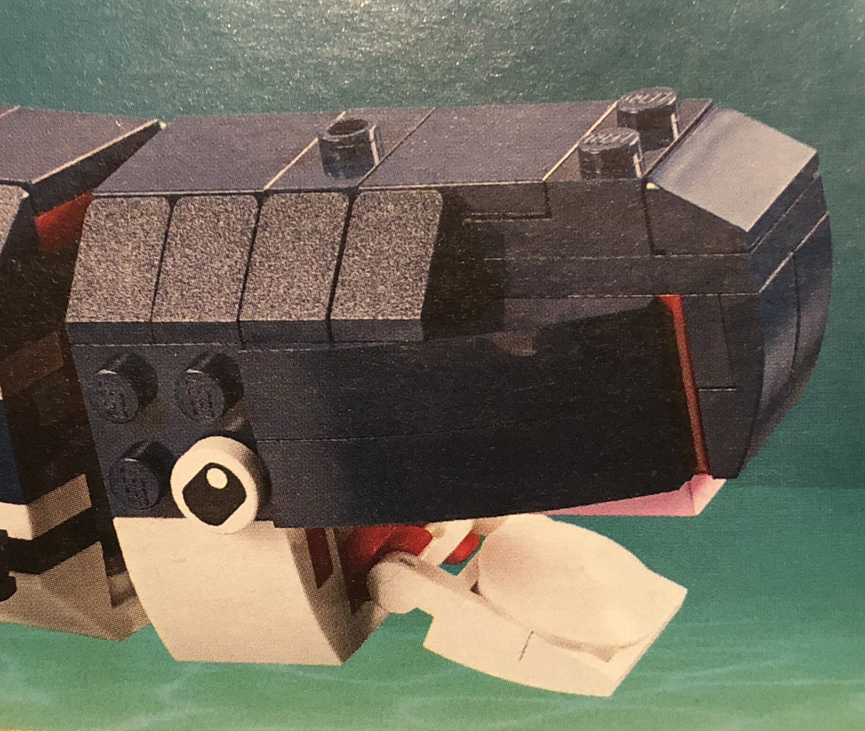 Lego creator online sperm whale instructions