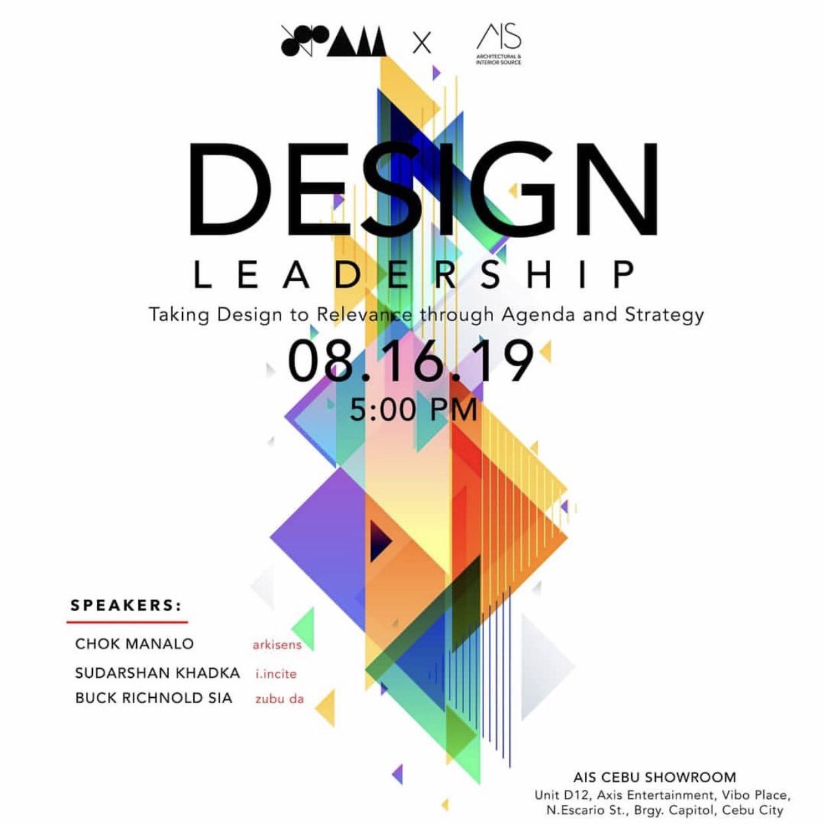 arkisens's tweet image. Partner &amp;amp; co-founder @chokmanalo will be speaking at @itrade_ais in #Cebu, as AIS presents another @spamarchitecture #DesignTalk on architecture, leadership, agenda and strategy.
•
#SPAMtalks #SPAMarchitecture #iTradeAIS #Arkisens #designleadership #architecture #architecturePH