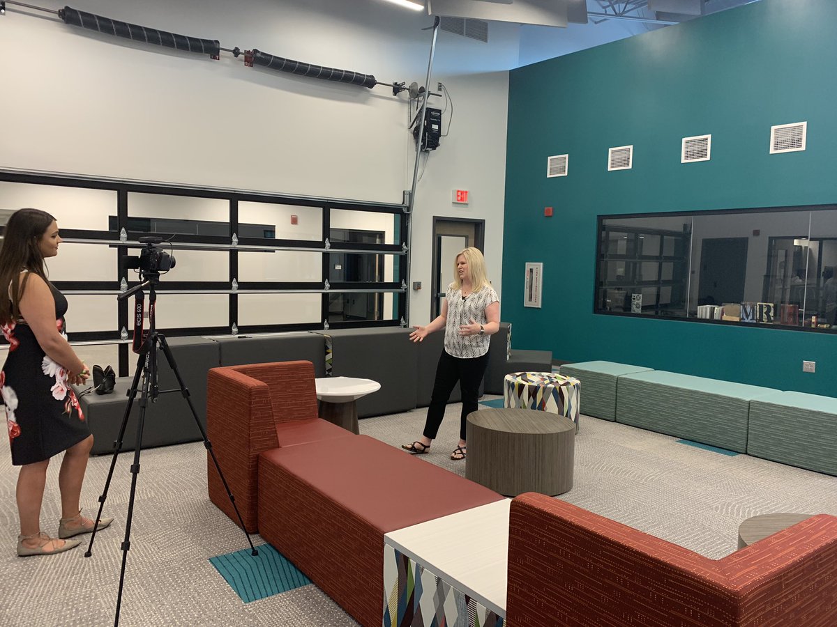 Be sure to catch <a href="/pippinstacey/">Stacey Pippin</a> on @kolr10kozl giving a sneak peak of Willard Intermediate School South tomorrow morning! Join us August 6th from 5-7 for our Ribbon Cutting and community open house! #WeAreWillard <a href="/HannahZettl/">Hannah Zettl</a>