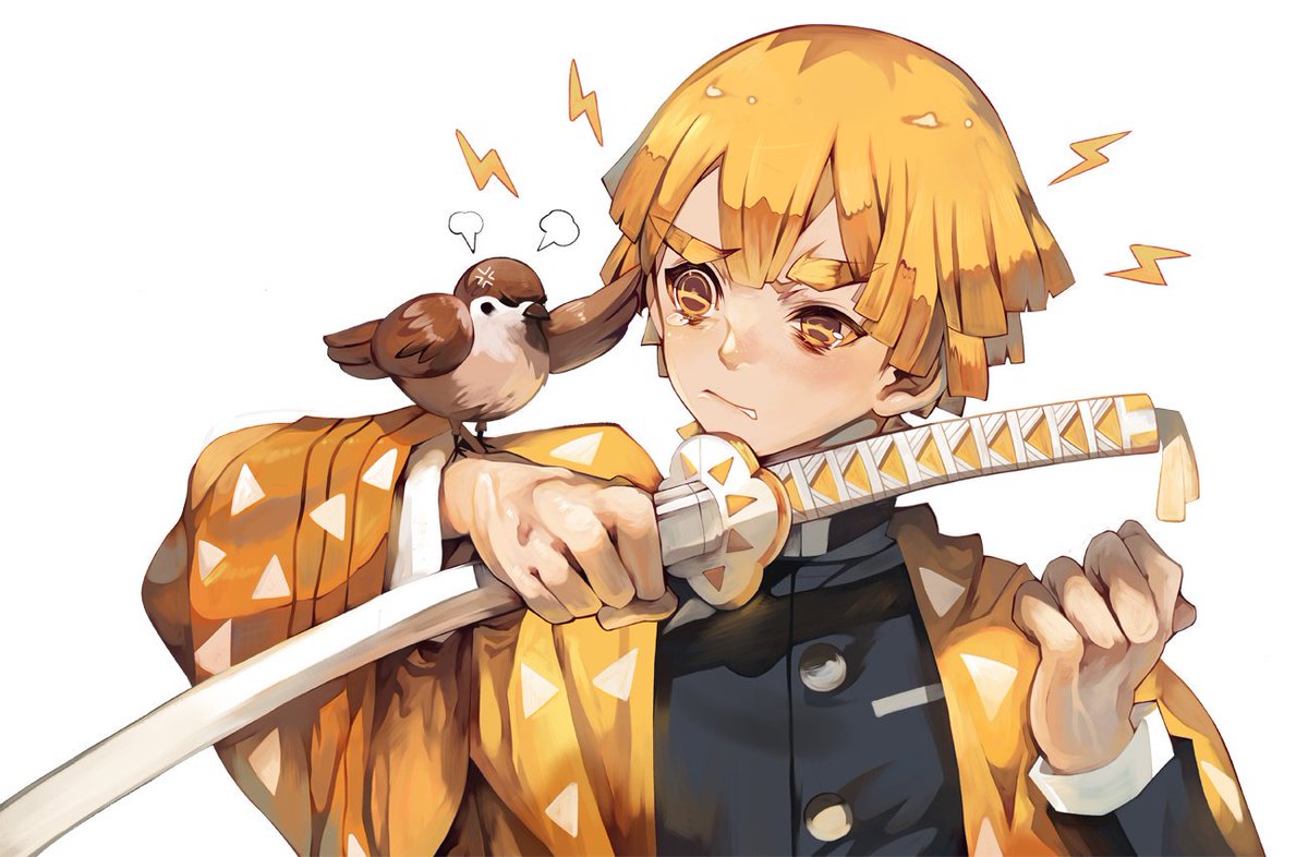 kvover's tweet photo. 善逸⚡️Zenitsu  #鬼滅の刃 https://t.co/GmAwxDn3X8