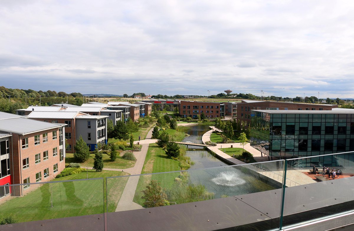 edgehill's tweet photo. How beautiful is our Catalyst rooftop garden? 😍🌺🌼

It’s the perfect place for a spot of peace and quiet and to take in the view across campus and Ormskirk! https://t.co/3Gq9mwRUBI