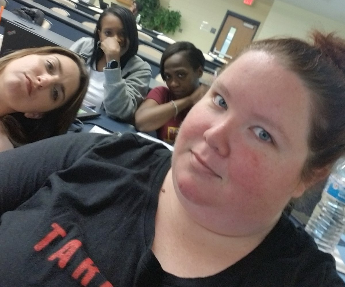 When you're sitting in a training but you would much rather be in your classroom setting up. #BOOM