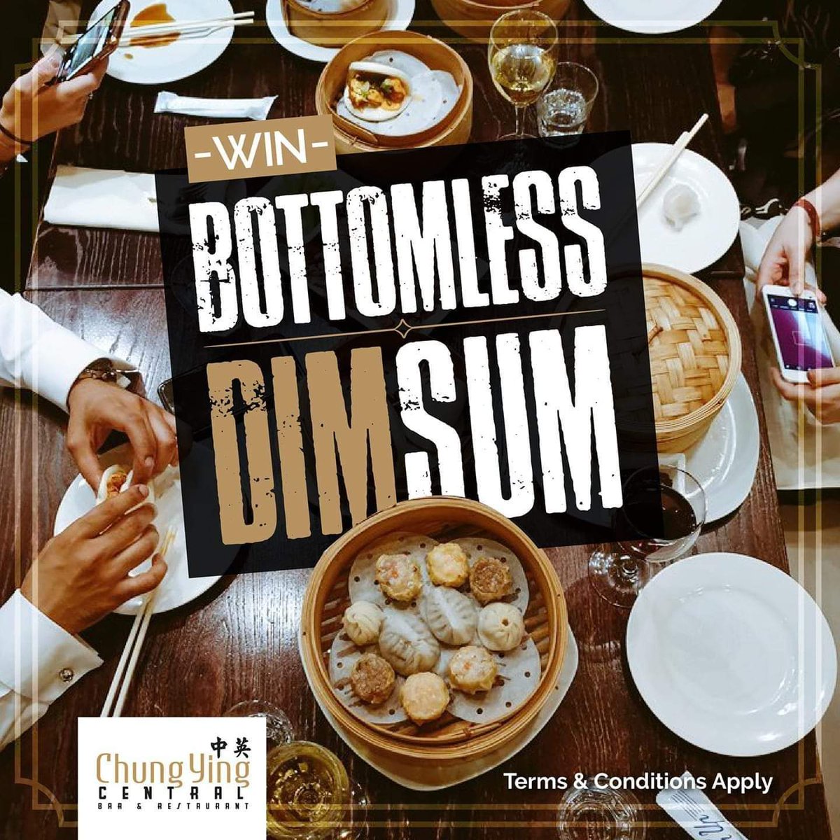 CentralCY's tweet image. #COMPETITION TIME TWITTER! 

Win a 3 hour sitting of #BottomlessDimSum for you &amp;amp; 3 guests 🙌

FOLLOW OUR PAGE, &amp;amp; RETWEET TO #WIN 🥢

T&amp;amp;C's apply, winners announced September 1st, drinks not included
