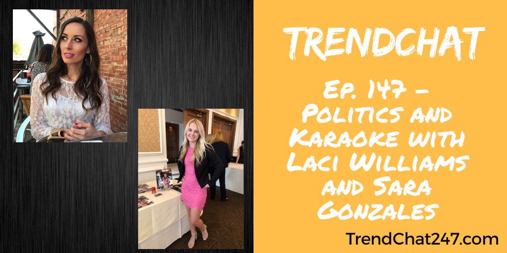 BrianLBledsoe's tweet photo. Check out the latest @TrendChat247 episode with @LaciWilliams10 &amp; @SaraGonzalesTX https://t.co/bpNF5czyPI #TrendChat https://t.co/mPAUjsa6Ij