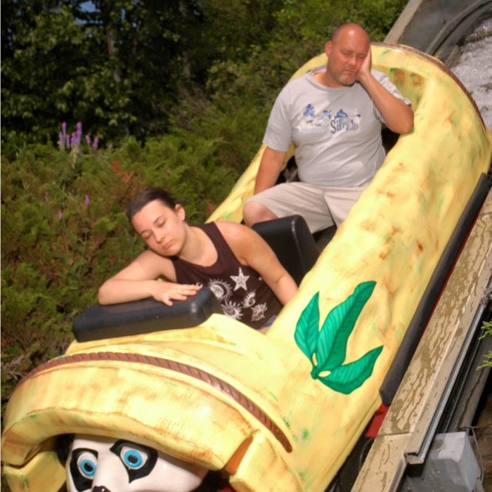 StoryLandNH's tweet photo. Monday Morning Mood 😴 But don't sleep on this summer! There's still plenty of time to get here for FUN! 2020 Season Passes are on sale now and include admission for the rest of our 2019 season! Oh YA! https://t.co/wyczRQyZCW #StoryLandNH #BambooChutes #VisitNH https://t.co/uYCsOaynCc