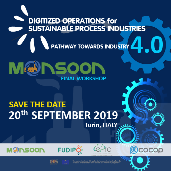 Registration is now available online: eventbrite.co.uk/e/digitized-op…

See you next September 20th!!

#sustainability #workshop #efficiency #industries #digitalization #Industry40 #SPIRE #H2020 <a href="/LinksFoundation/">Fondazione LINKS</a> <a href="/cittaditorino/">cittaditorino</a>