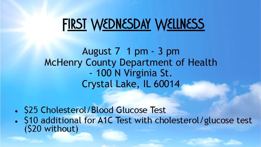 McHenryCoHealth's tweet photo. Make an appointment for your #wellnessScreening. Free Body Mass Analysis and Heart Age Assessment offered. Apointments at https://t.co/XPnN5wUXlH or 815-334-4531
#A1C #cholesterol #BMI https://t.co/tkRKtm0W2m