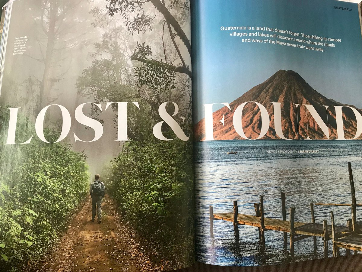 Sarah Gilbert (@sarahgtravels) on Twitter photo Delighted to see my #Guatemala feature in the latest issue of <a href="/wanderlustmag/">Wanderlust magazine</a>. Such a beautiful country! Thanks to <a href="/JLA_UK/">Journey Latin America</a>, <a href="/TrekGuatemala/">Trek Guatemala</a> and <a href="/Wanderlust_Lyn/">Lyn Hughes</a> Delighted to see my #Guatemala feature in the latest issue of <a href="/wanderlustmag/">Wanderlust magazine</a>. Such a beautiful country! Thanks to <a href="/JLA_UK/">Journey Latin America</a>, <a href="/TrekGuatemala/">Trek Guatemala</a> and <a href="/Wanderlust_Lyn/">Lyn Hughes</a>
