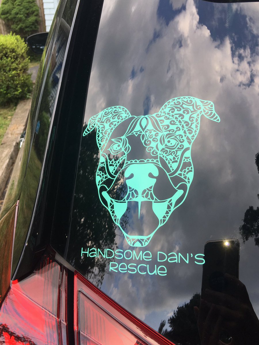 CustomJMCDesign's tweet image. New Pibble decal on the whip 🐶🐶