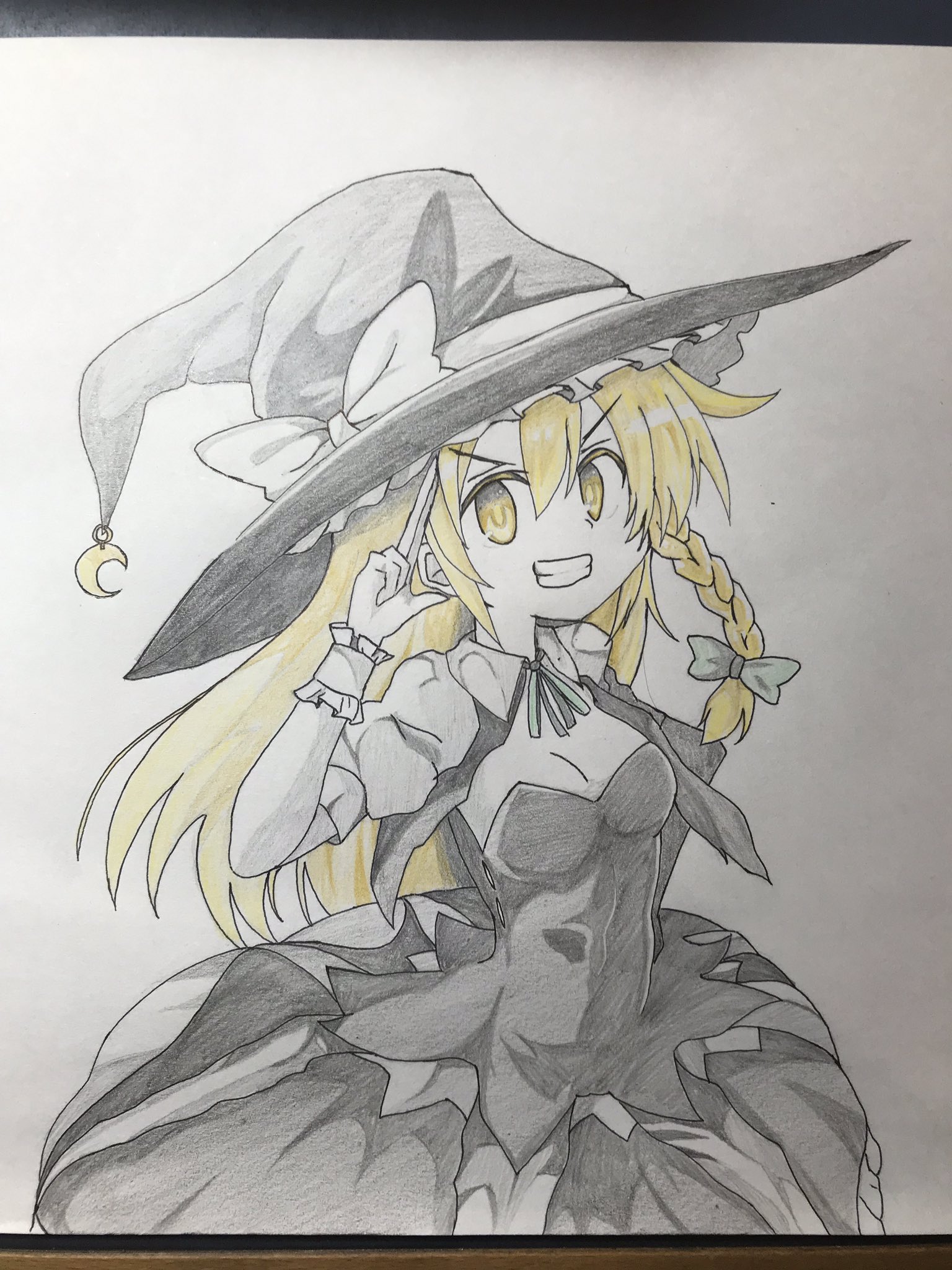唀木尊 診断メーカー東方ガチャより魔理沙 ギリギリ今日中に終わった 次は黒塗る前に肌を塗ろう 霧雨魔理沙 T Co 58bvzeo00a Twitter