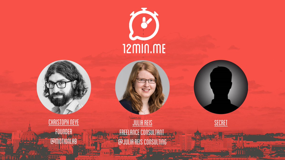 Berlin | <a href="/12min_me/">12min.me</a> Ignite Talks &amp; Networking #37
<a href="/BerlinMotionLab/">MotionLab Berlin</a> and <a href="/12min_me/">12min.me</a> proudly present our next event @ MotionLab in Halle 20, Bouchéstraße 12, 12435 Berlin on 14.08.2019.

Register for free via #Meetup and get more details: meetup.com/de-DE/12minB/e…