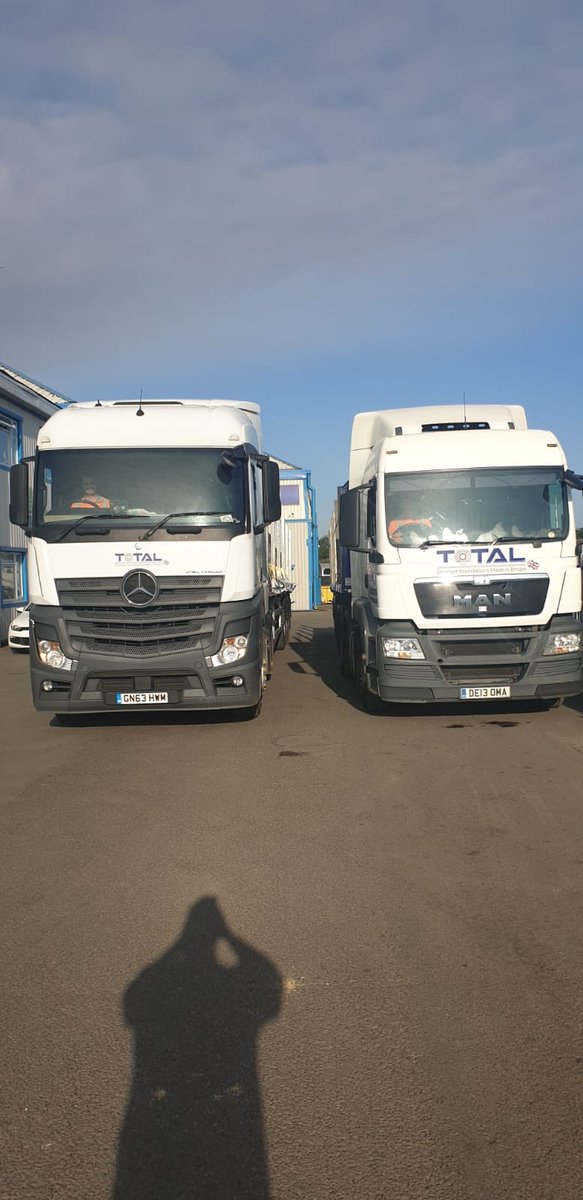 Another two vehicles loaded and ready for despatch. We deliver nationwide and have a range of different vehicles available including a HIAB on request.
#Fast #Delivery #Steel #Construction #Nationwide #HIAB #Artic #Rigid #Flatbed #Van #Beams #Transport  #PPE
