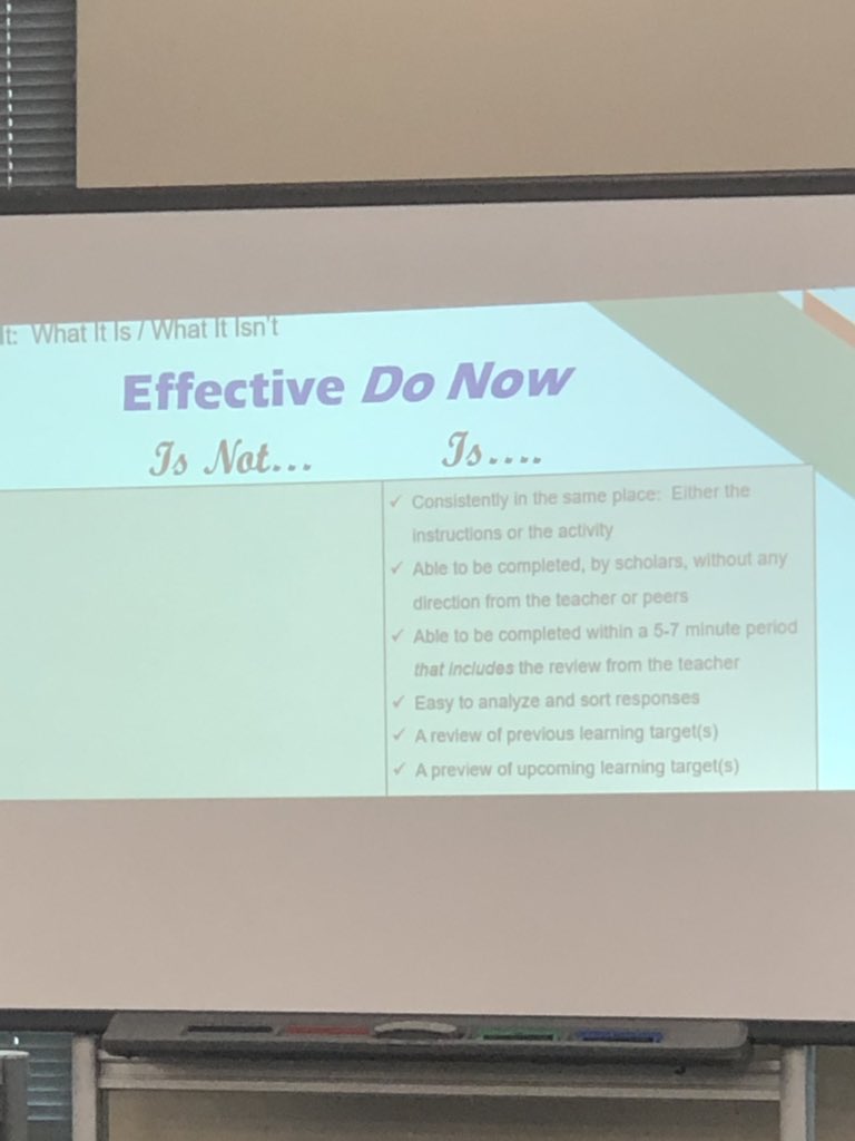 MrsTATLEE's tweet image. SpringWay Systems: Effective #DoNow components 
@TeachSpring @SpringISD_Curr @cwhs_springisd