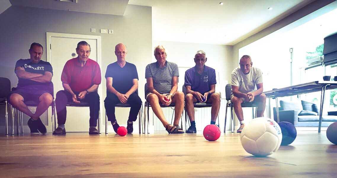 High stakes Boccia at the Molesey Refresh Centre group. Thanks to <a href="/markblythe8/">Mark Blythe</a> and <a href="/mand62/">Amanda White</a> for helping the best team win! 😂