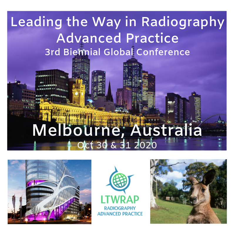 ltwrap's tweet photo. 🚨 Save the date!

#LTWRAP 2020 = Oct 30th &amp; 31st @PeterMacCC #Melbourne 🇦🇺🦘

💻More details: https://t.co/cK8YLduKRf

@CAMRT_ACTRM @EFRadiographerS @ASMIRTorg @ASRT @MedRadJclub @AdvPracticeRT @SCoRMembers @SRPE_1 
#AdvancedPractice #Radiography #Radther #Conference https://t.co/6FAq6J8iEP