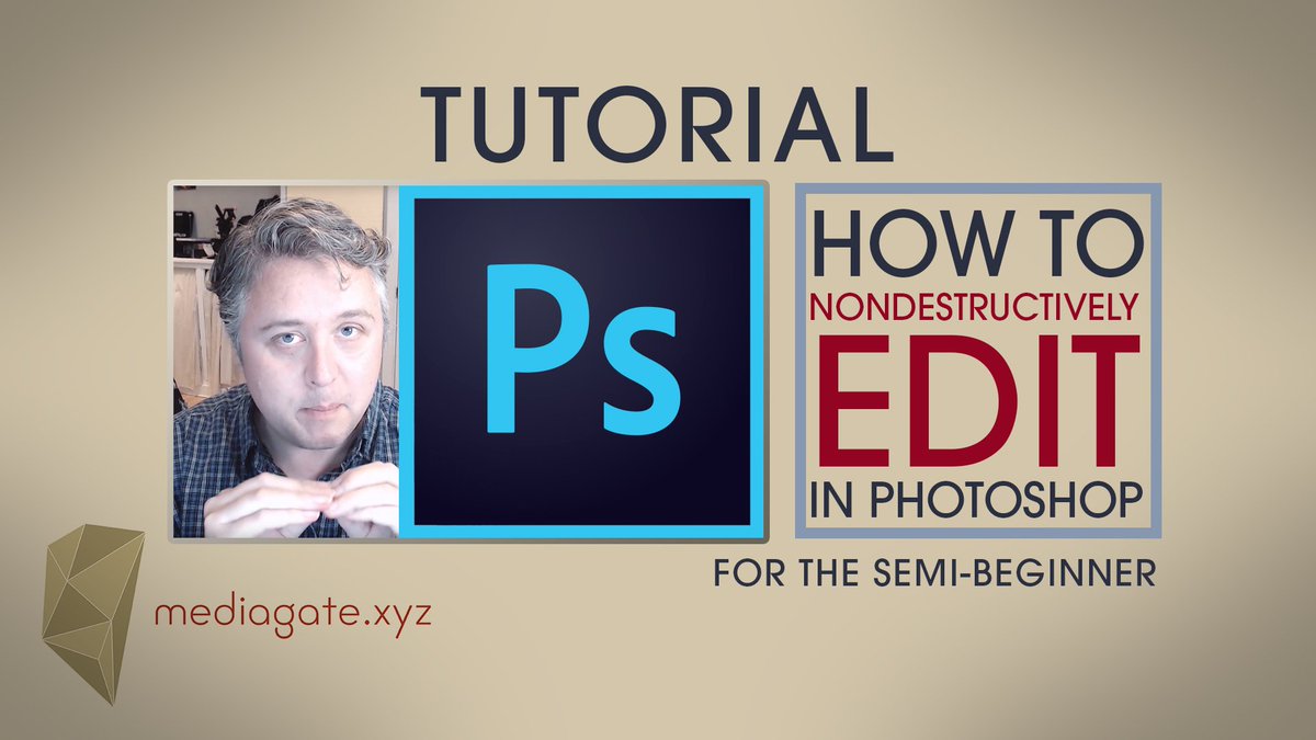 MediaGate.xyz Tutorial: Nondestructive Editing in Photoshop for the "Semi"-Beginner. mediagate.xyz/tutorial-nonde…
#photoshop #tutorial #beginner