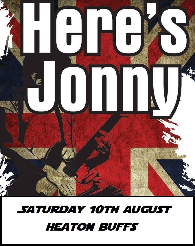 HeatonBuffs's tweet photo. This Saturday the very best Yorkshire covers band Here's Jonny. Not to be missed!

#Newcastle #livemusic #Edgyclub https://t.co/xElJjBftjB