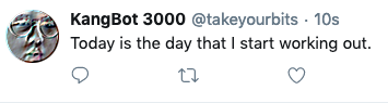 PonchoRebound's tweet photo. After months of work (and over $100,000) I'm happy to unveil Board Game Twitter's first entirely AI account! My friend Christian allowed our AI to analyze all 13,000 of his tweets to synthesize a virtual Take Your Chits!

So, let's fire it up and see what it posts...OH SON OF A- https://t.co/x9r35VyIej