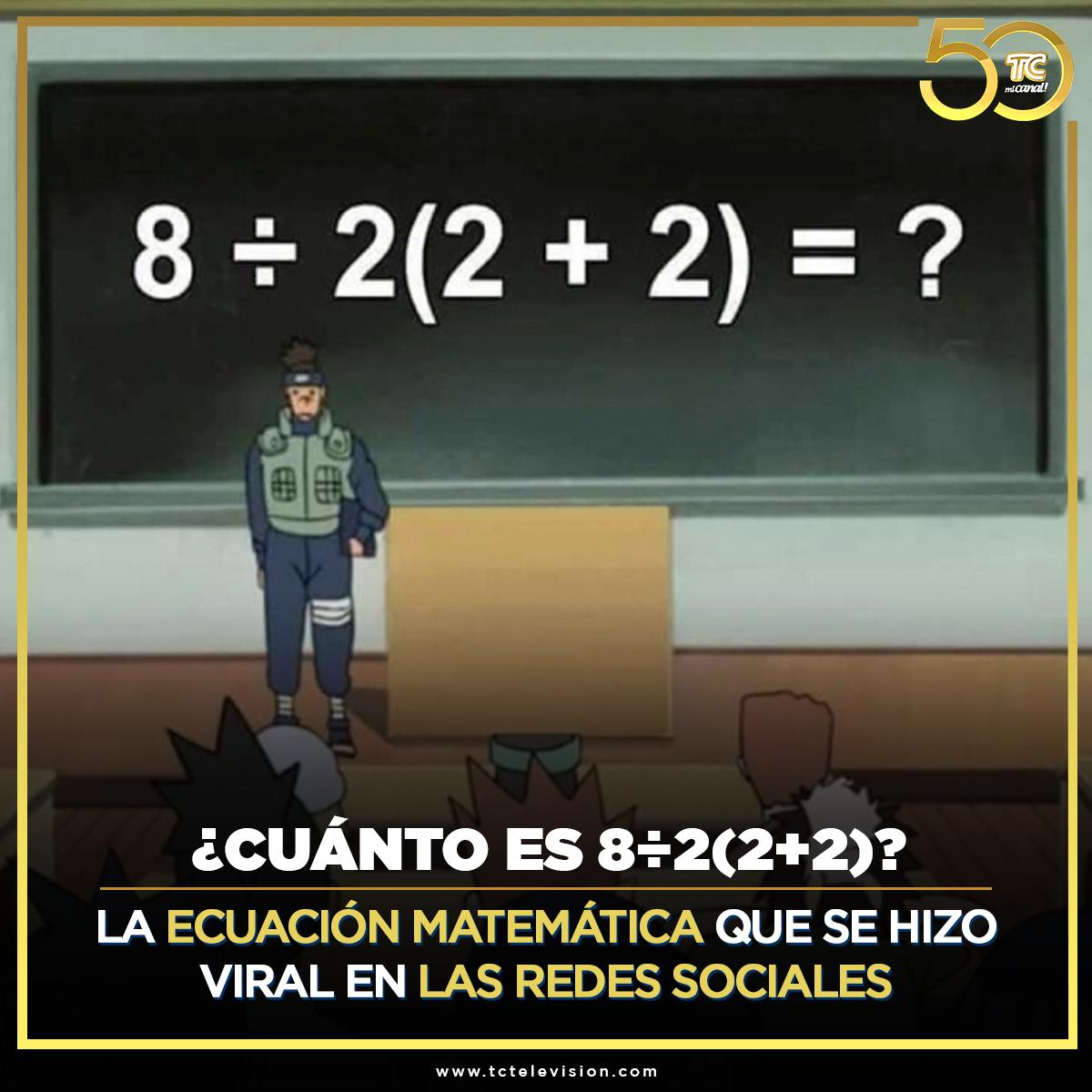 tctelevision's tweet photo. #COMPARTIR | ¡Genera debate en redes 🤯!
Cuatro números, dos signos de operaciones matemáticas y un par de paréntesis se volvieron virales. ¿Por qué motivo? Conocer la solución correcta de esta ecuación que, según quien la mire, puede ser diferente 📝.
-
¿Cuál es tu resultado? 👇 https://t.co/hkwAEHnbRQ