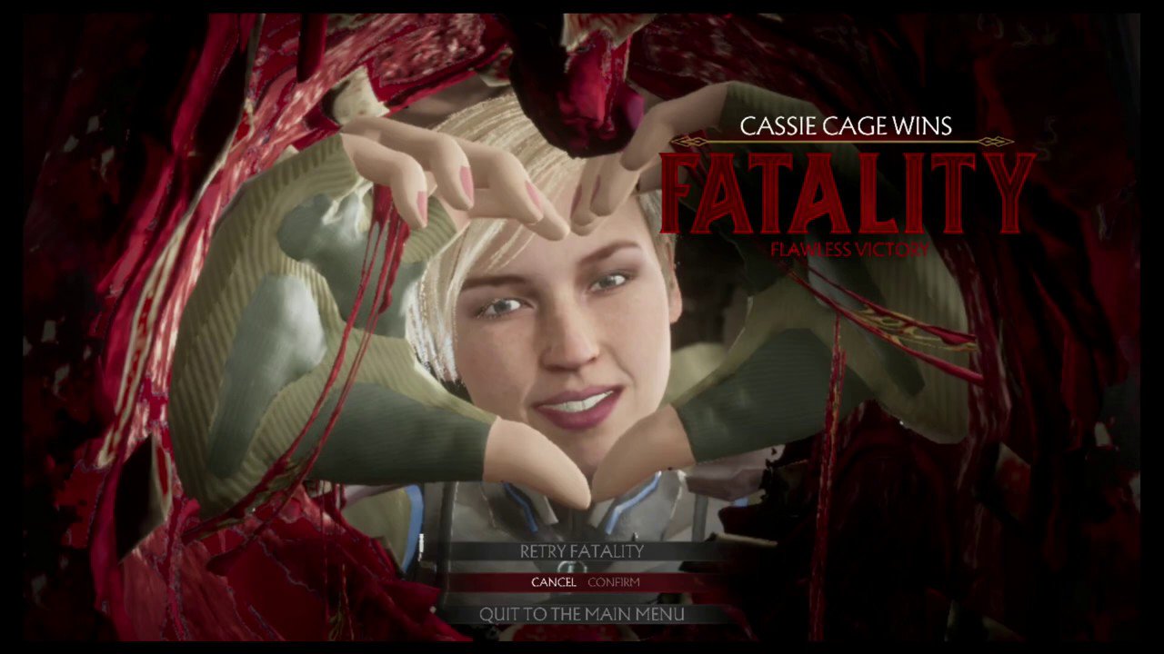 Steam Community :: :: Cassie Cage Fatality #I<3U