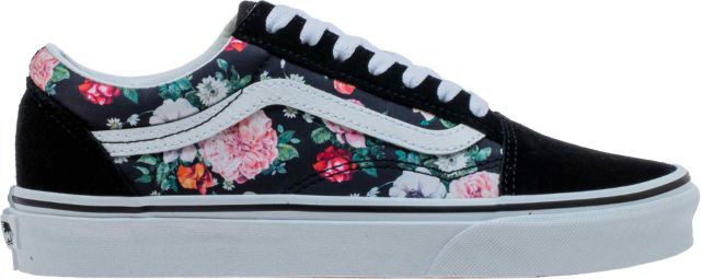 vans floral old skool womens shoes