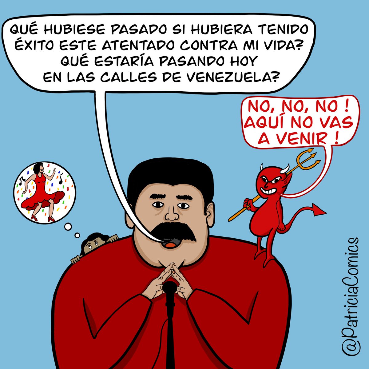 A un año del Dron!
.
Cómo lo hubieses celebrado?
.
#venezuela #dron #drone #4agosto <a href="/CaricaturasVe/">CaricaturasVE</a>