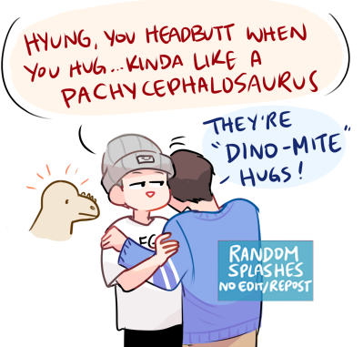 jin gives the best "dino-mite" hugs and puns ?

#btsfanart #BTS #SUGA #JIN @BTS_twt 