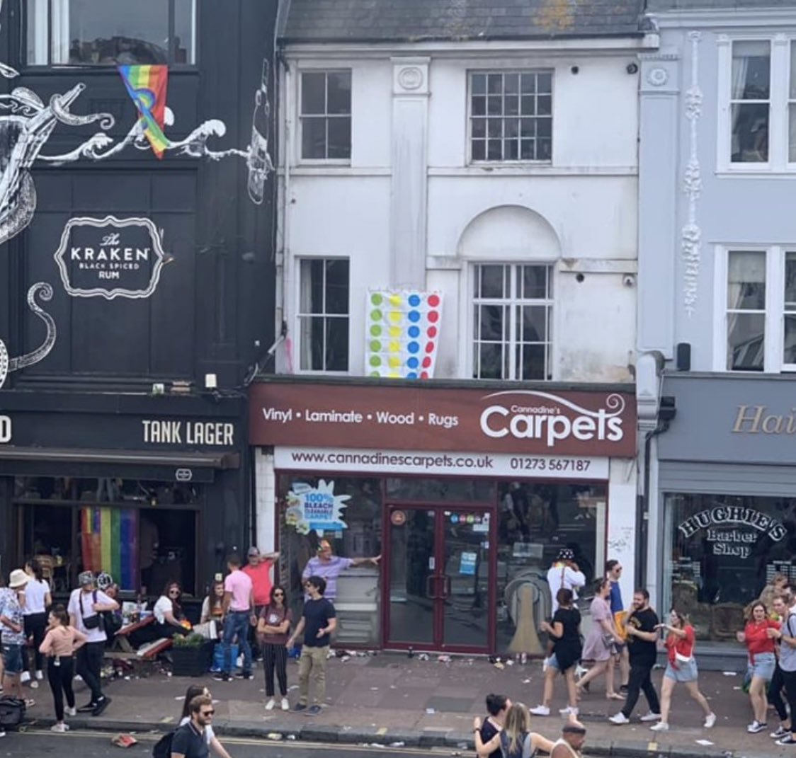 JD on Twitter "I’m screaming at this carpet shop in Brighton using old