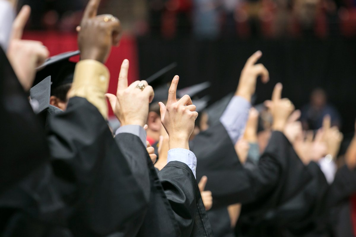 TexasTech's tweet photo. #TexasTech commencement is this Saturday! There will be two ceremonies.🎓Details here: https://t.co/hT8cx27Bei #DegreesOfImpact https://t.co/Ob7kPW3k0w
