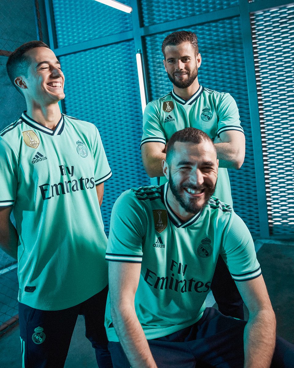 1soccerstore's tweet photo. You own the future. New @adidassoccer @realmadriden  2019/20 Third Jersey. Available now at https://t.co/QLGkgGeyi7! #DareToCreate https://t.co/KalFsay6Vg