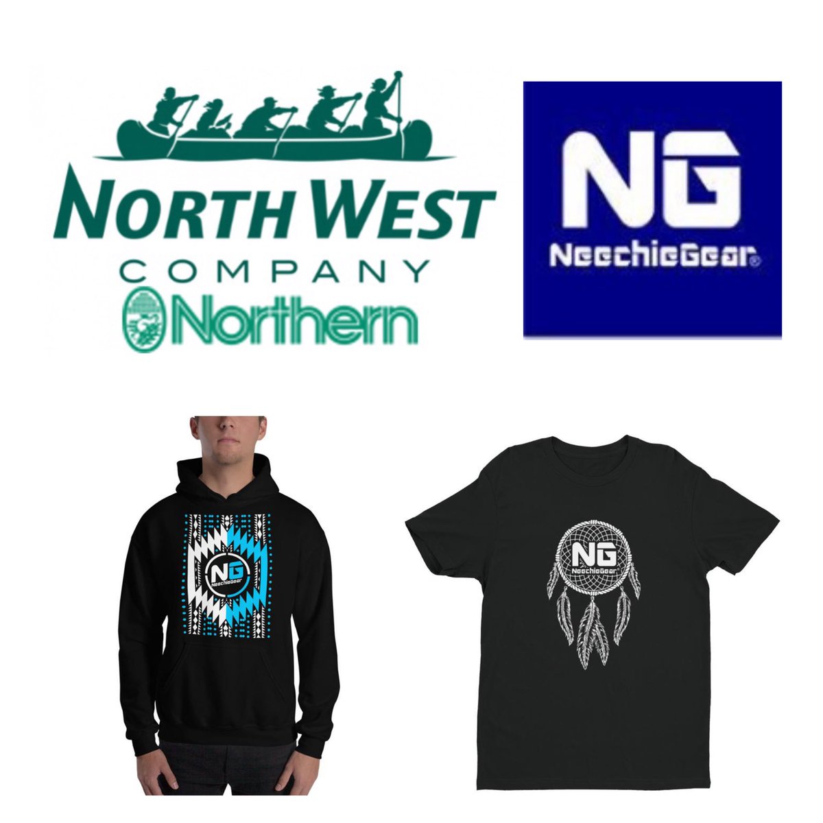 Pumped to announce a partnership with The NorthWest Company. We are now sold in Northern Stores Across Canada. #NeechieGear #SupportingYouthThroughSports
