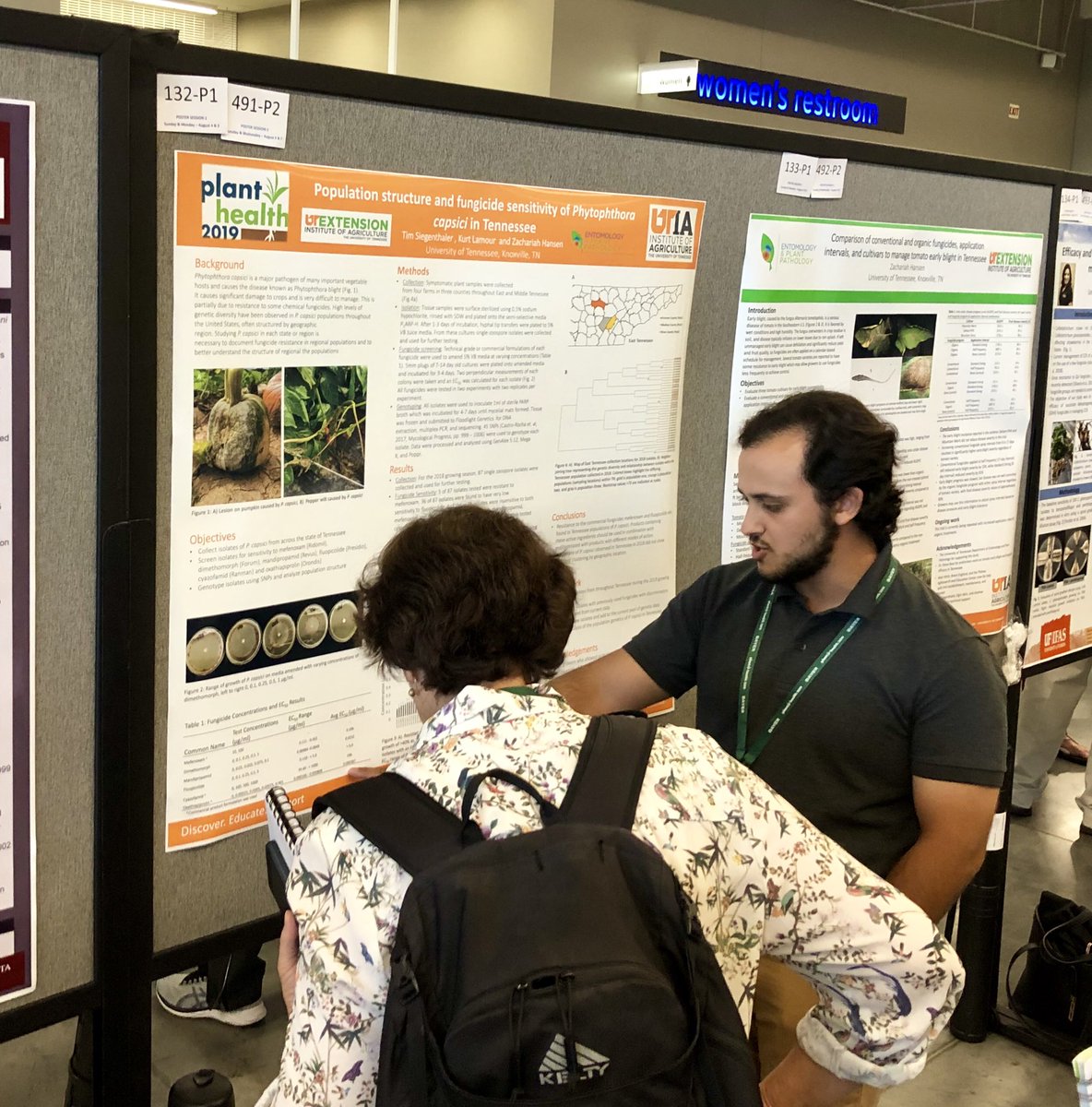 Zachariah Hansen (@plantdiseaseguy) on Twitter photo Come talk to Tim about his awesome #Phytophthora project!
Poster 132-P1
<a href="/TimSeeg/">Tim Siegenthaler</a>
#PlantHealth2019 Come talk to Tim about his awesome #Phytophthora project!
Poster 132-P1
<a href="/TimSeeg/">Tim Siegenthaler</a>
#PlantHealth2019