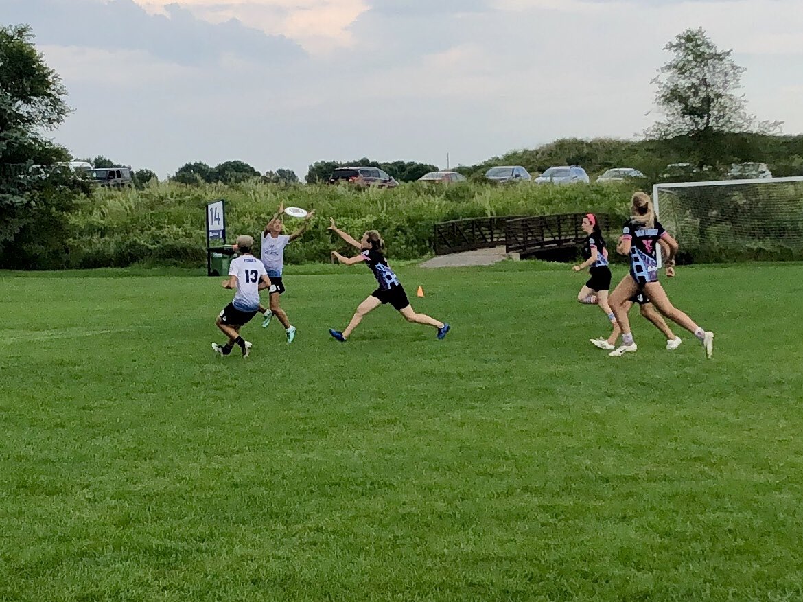 Eva to Emma! 4-2.  Heat timeout