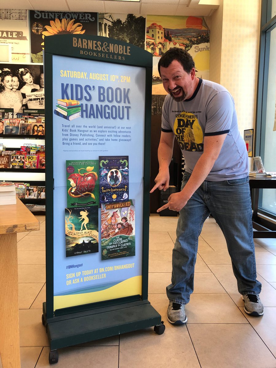 Bring the whole family THIS SATURDAY 2pm @BNAmericana #Shipwreckers #authorevent #Disney @DisneyBooks #BNHangout @BNKids #Giveaways #Discounts 
DETAILS here:
barnesandnoble.com/blog/kids/satu…