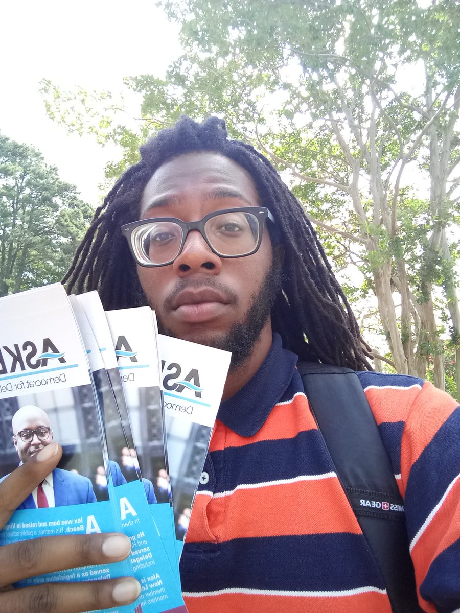 #Canvassing #AlexAskew #BeAVolunteer #MakeAChange #makeadifference #TTM19 #TakeTheMajority #757 #VADemocrates