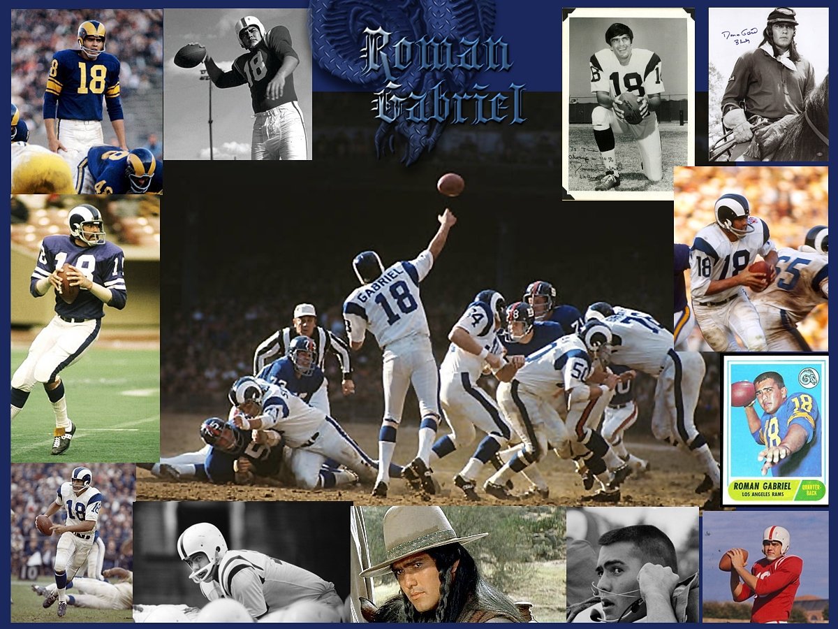 HAPPY BIRTHDAY, Roman Gabriel!!! 

(My First Favorite Player)    