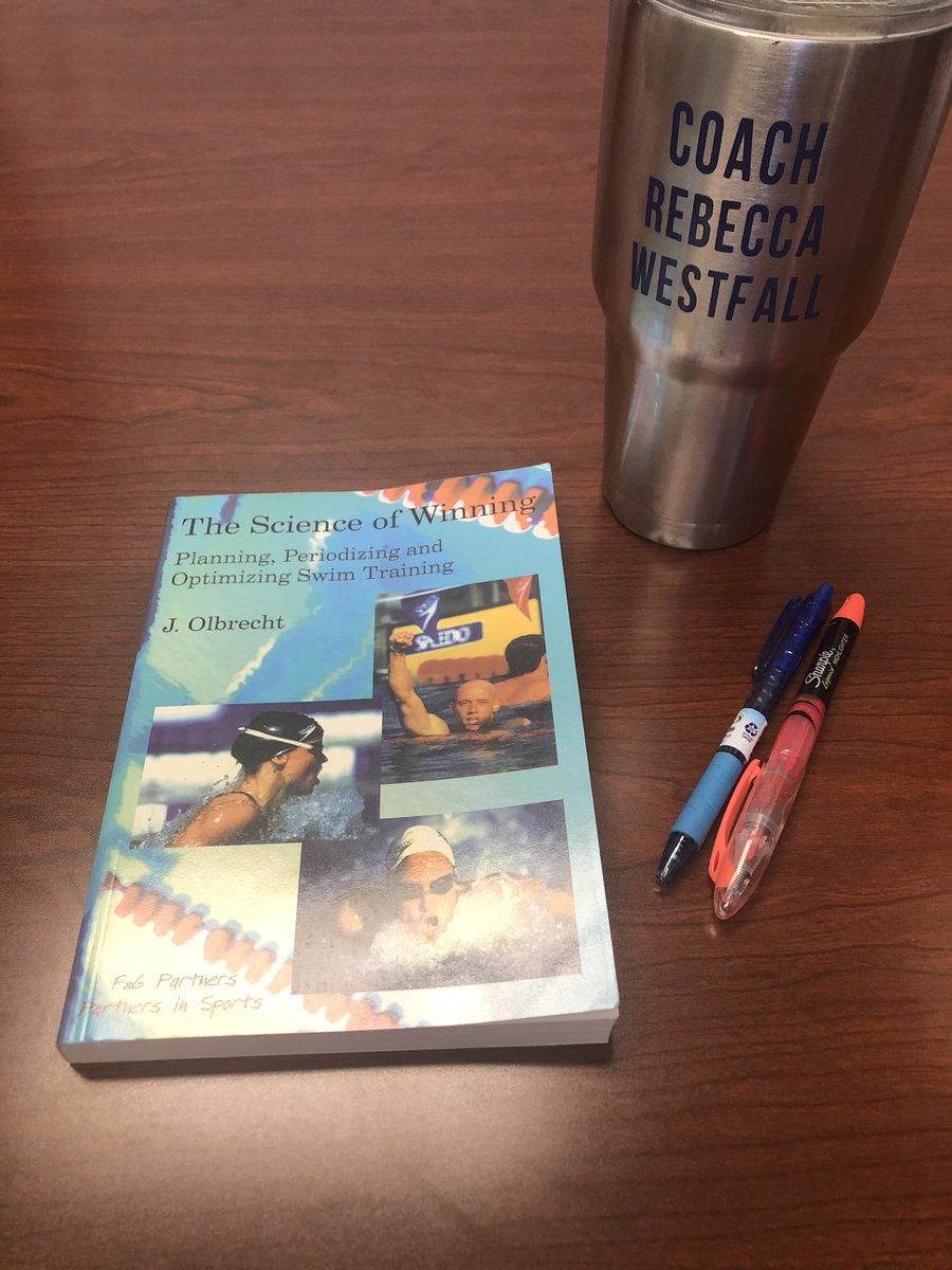 CoachRWestfall's tweet image. They said you couldn’t buy it in print anymore... I FOUND IT!!! (Ok @ReedFujan found it) #GONLEARNTODAY #theswimmingbible #nerdingout