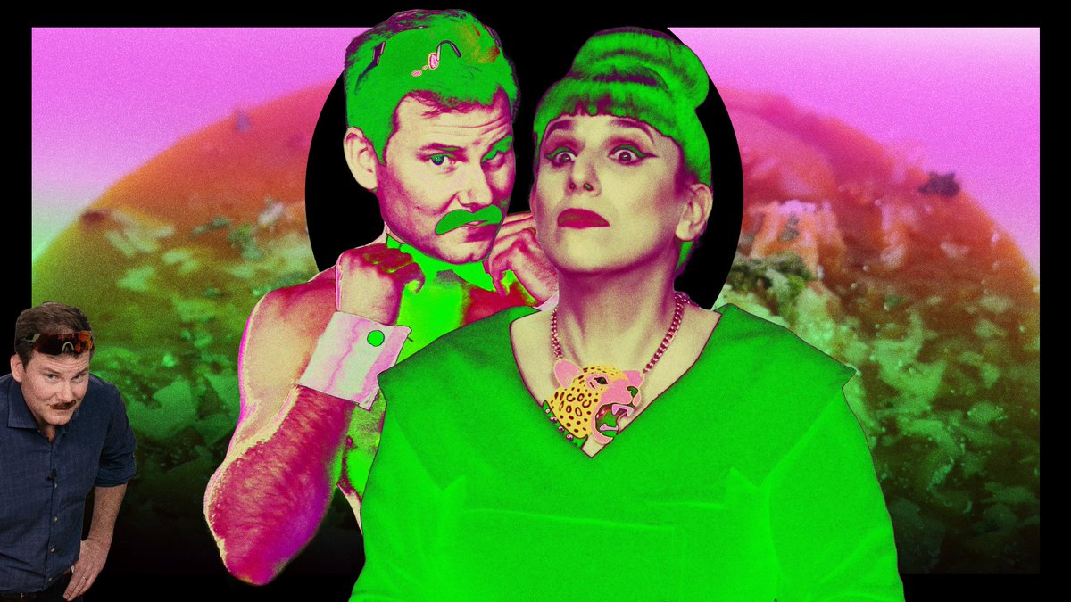 kittenwithawhip's tweet image. In today&apos;s installment of No Pressure, I somehow managed to convince @foodandwine&apos;s EIC @notesfromacook to get suuuuper silly with me and a whole lotta mustaches. facebook.com/nopressureshow…