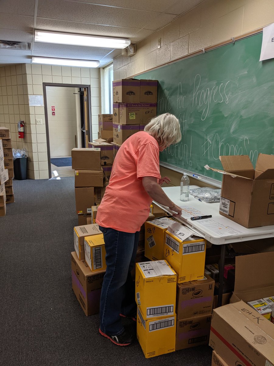 GoblinDistrict's tweet photo. School supplies. Can't wait to get this to schools and students. So thankful to be able to provide for our families.  #GoGobs https://t.co/4CsnCj2e8r